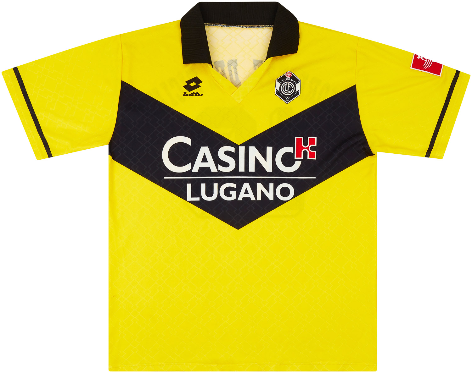 1996-97 Lugano Match Issue Third Shirt #18