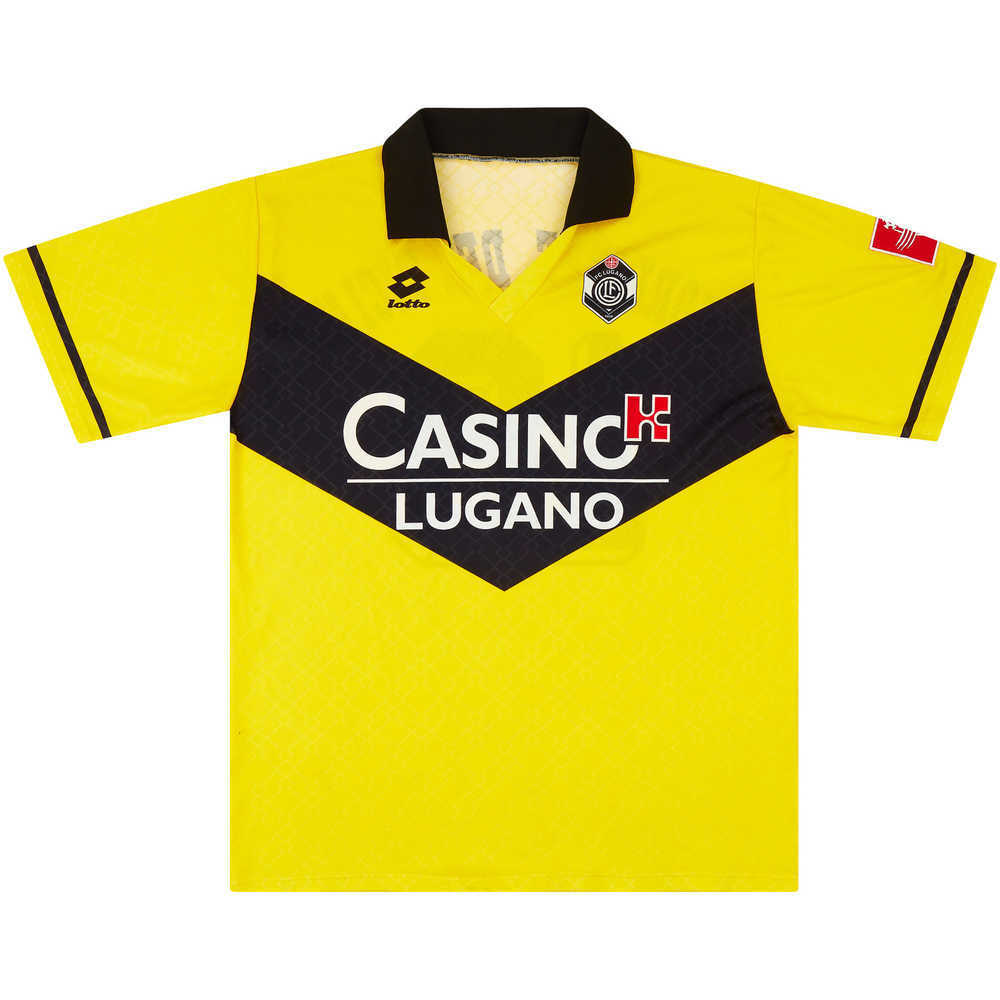 1996-97 Lugano Match Issue Third Shirt #18