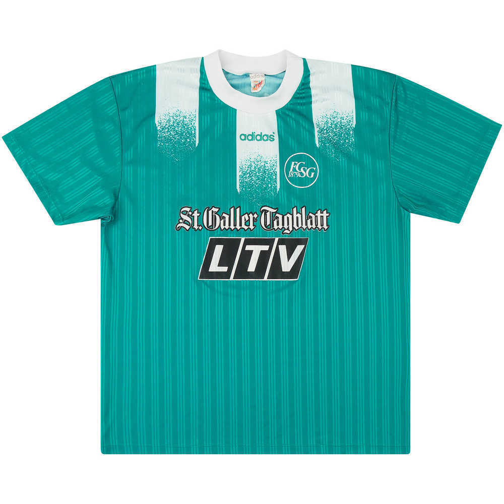 1996-97 St Gallen Match Issue Home Shirt #2