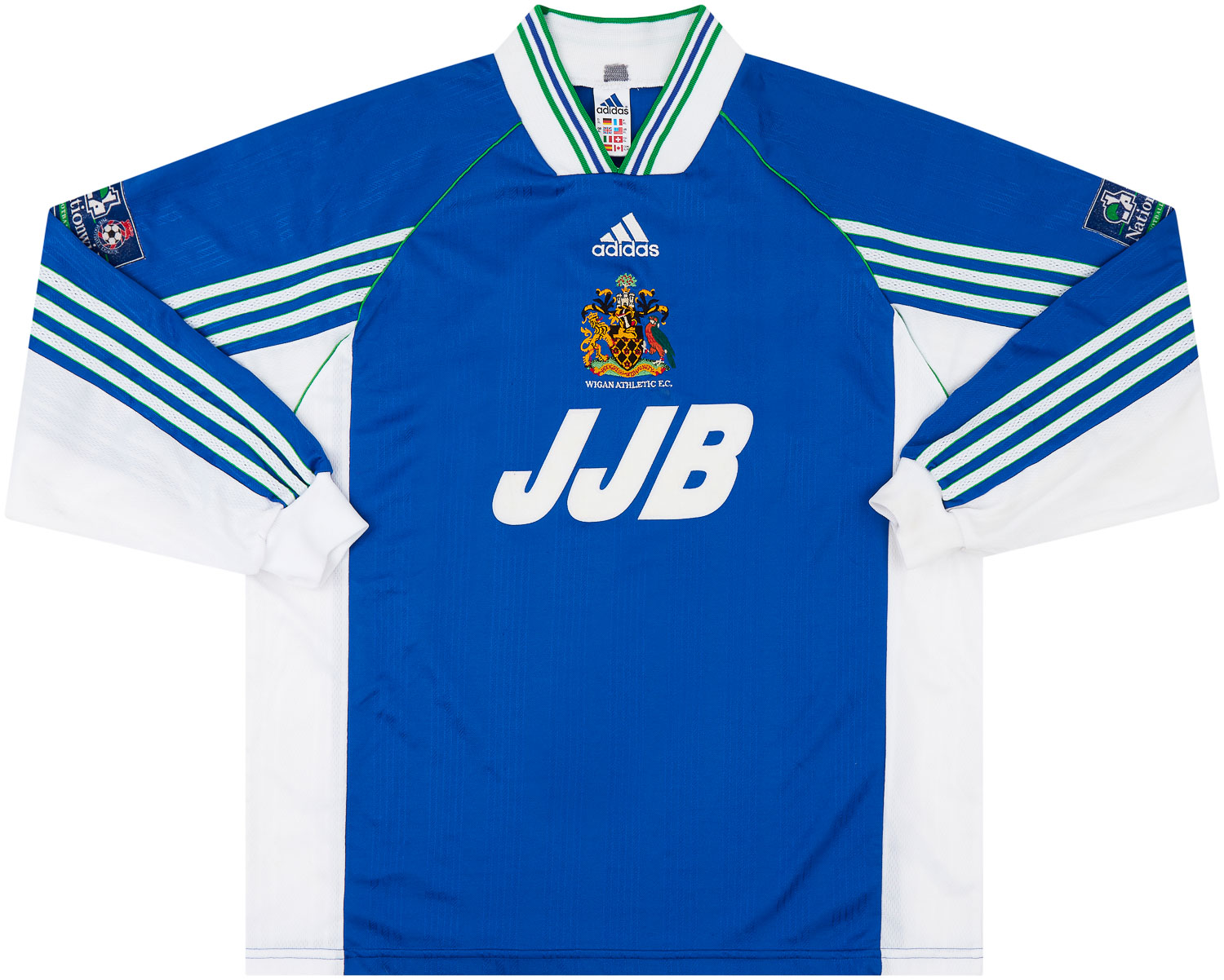 1998-99 Wigan Athletic Match Issue Home Shirt #9