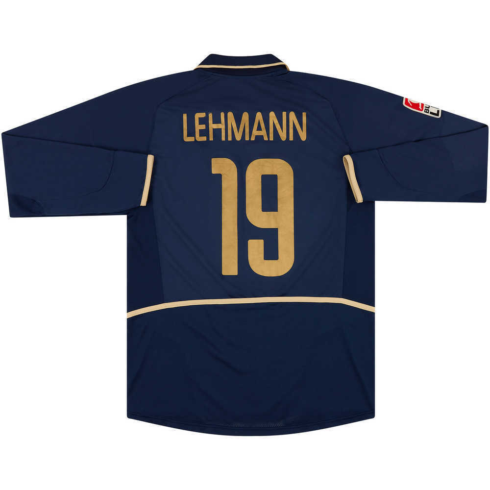 2003-04 1860 Munich Match Issue Away L/S Shirt Lehmann #19