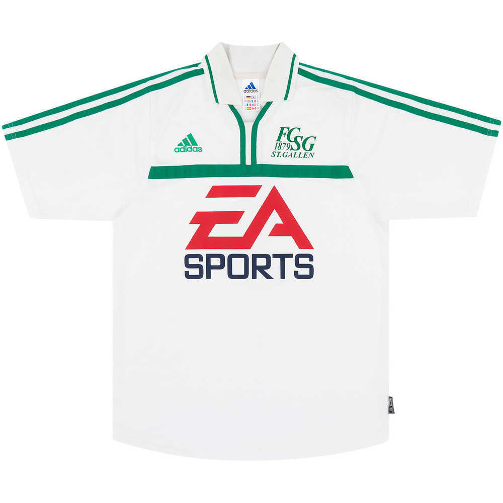 1999-00 St Gallen Match Issue Home Shirt #5
