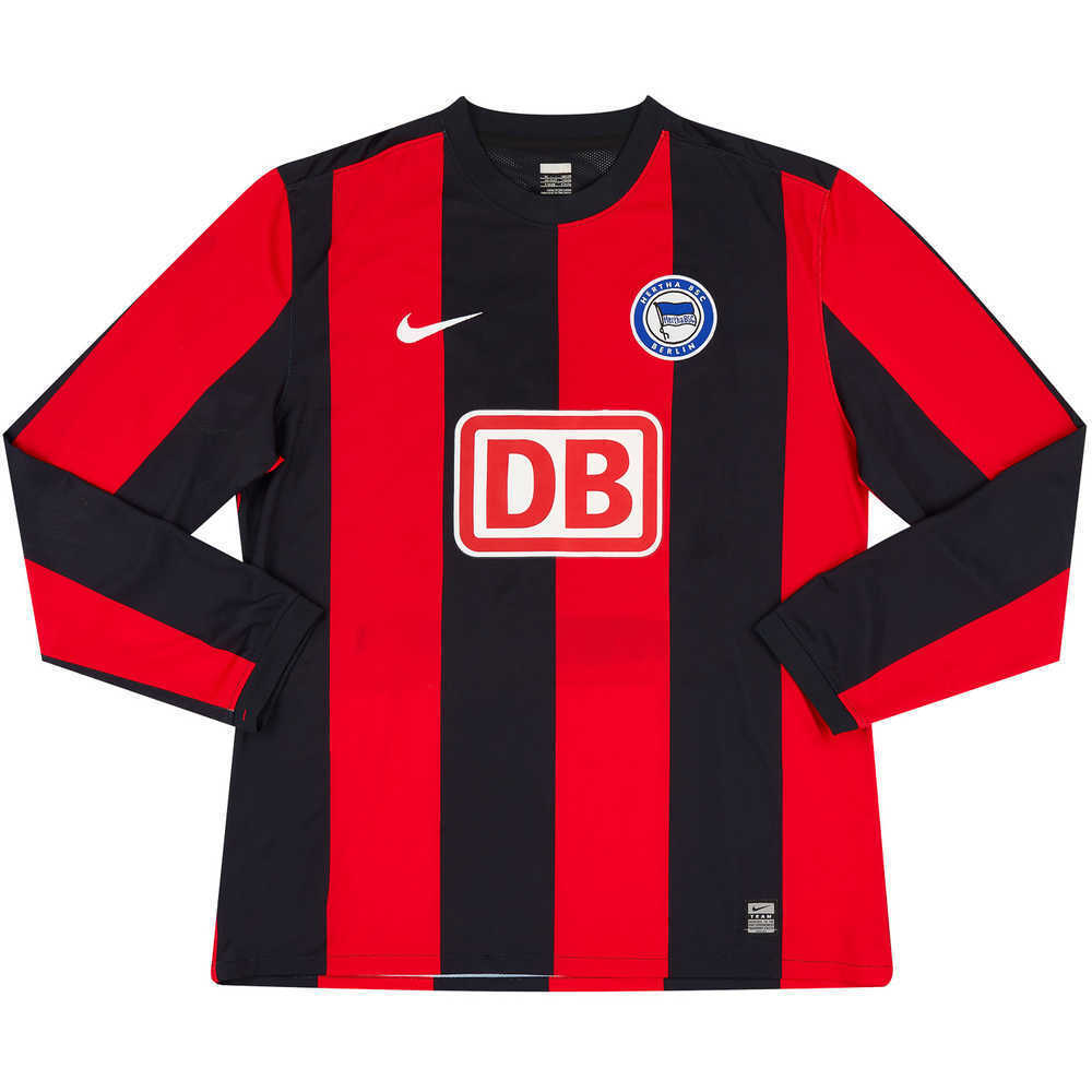 2009-10 Hertha Berlin II Match Issue Away L/S Shirt Dikmen #15