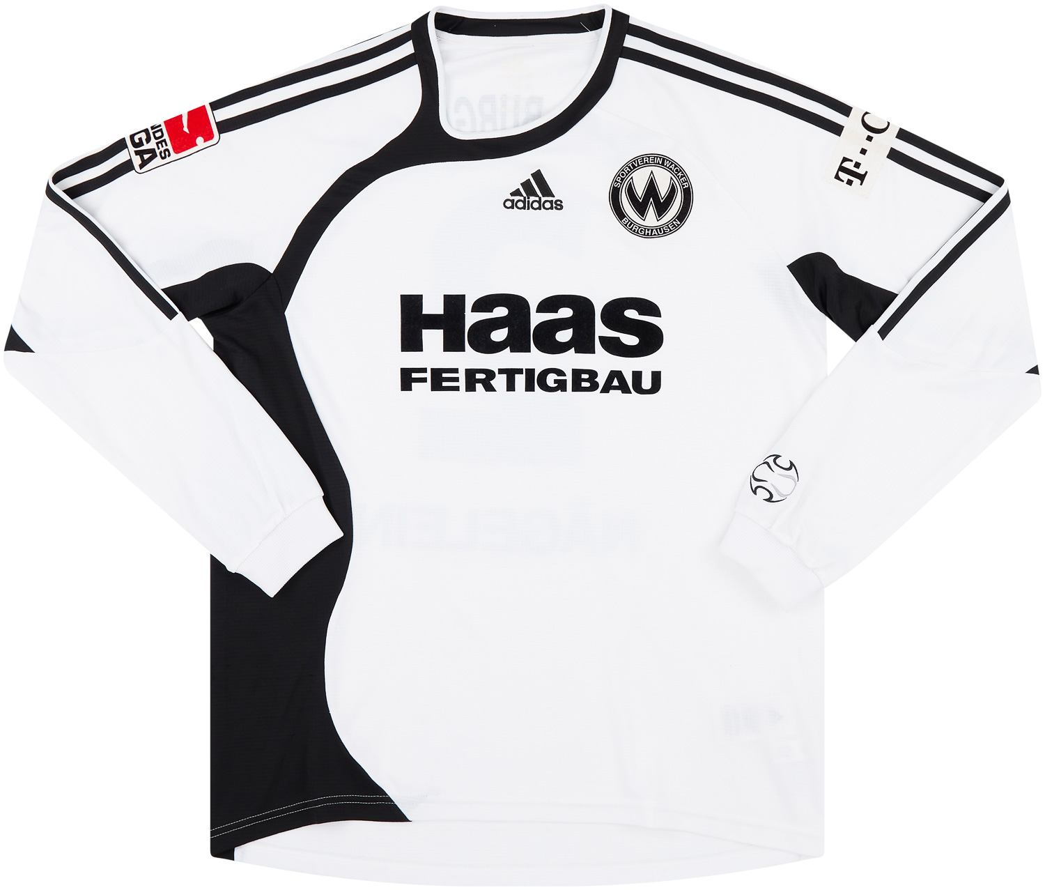 2006-07 Wacker Burghausen Match Issue Home Shirt Nägelein #2