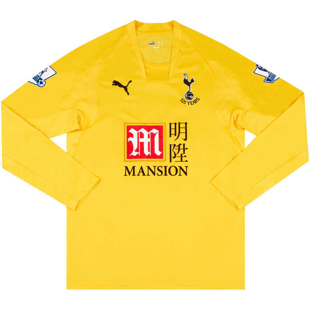 2007-08 Tottenham Match Issue Third L/S Shirt Hutton #28