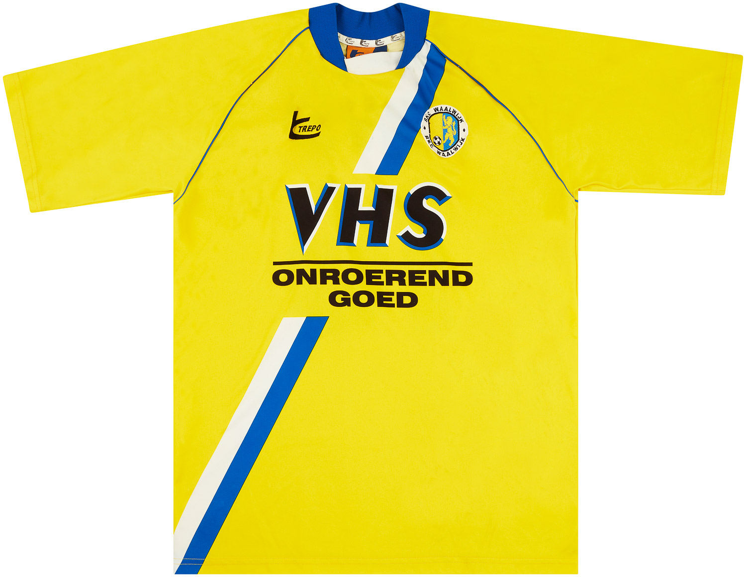 2003-04 RKC Waalwijk Match Issue Home Shirt #16
