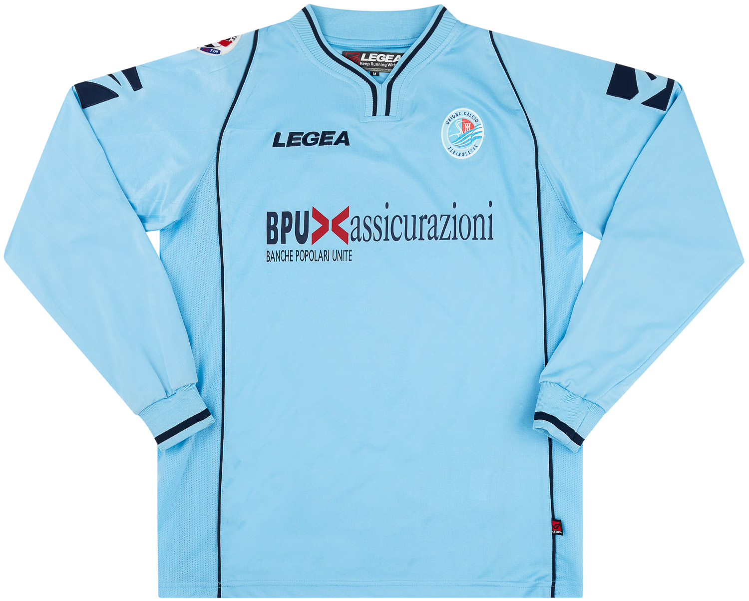2003-04 AlbinoLeffe Match Issue Home Shirt Regonesi #3