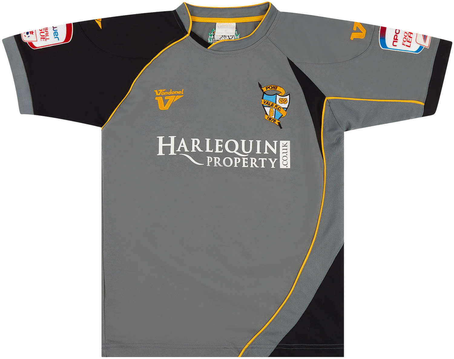 2011-12 Port Vale Match Issue Away Shirt Shuker #20