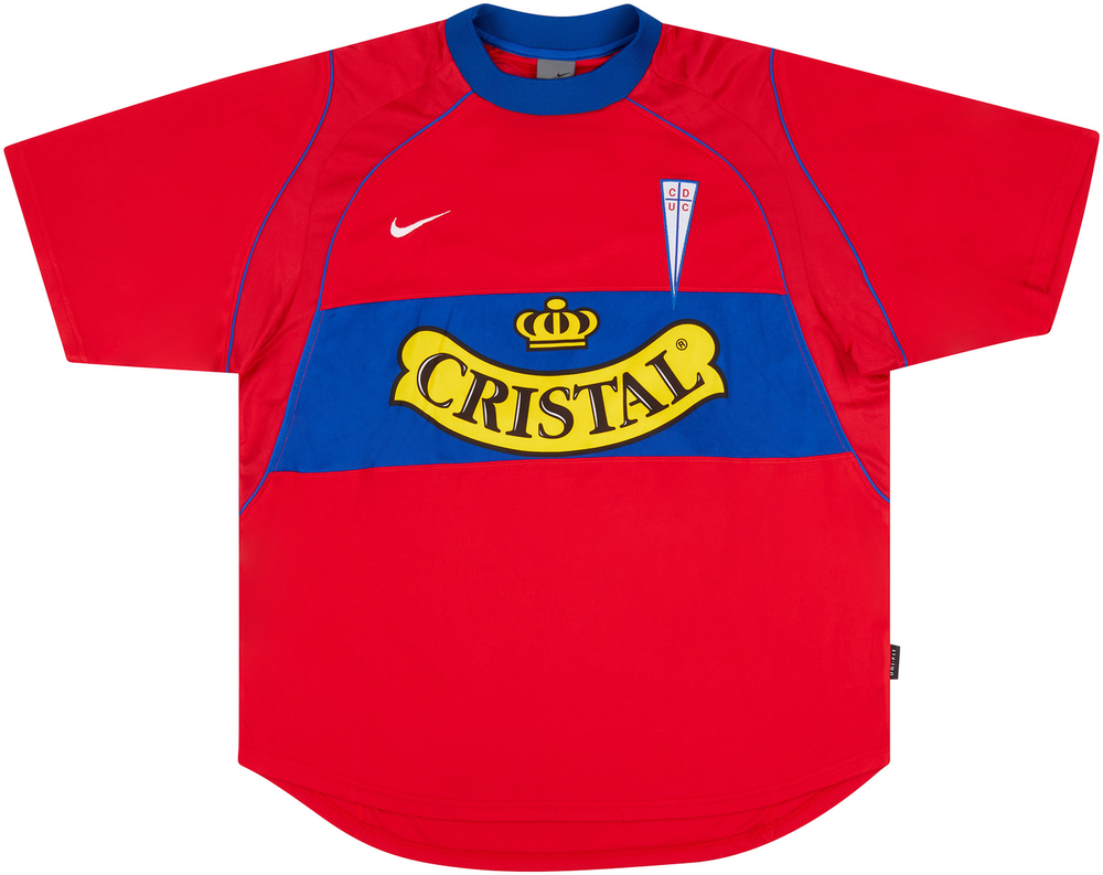 2003-05 Club Deportivo Universidad Catolic Match Issue Away Shirt Gutierrez #24-South American Chile Match Worn Shirts Certified Match Worn