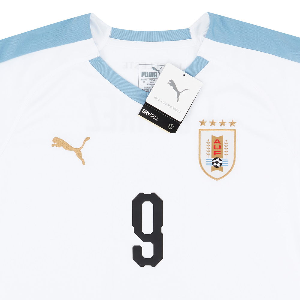 2019-20 Uruguay Away Shirt L.Suárez #9 *w/Tags*-Names & Numbers Uruguay New Clearance Current Stars
