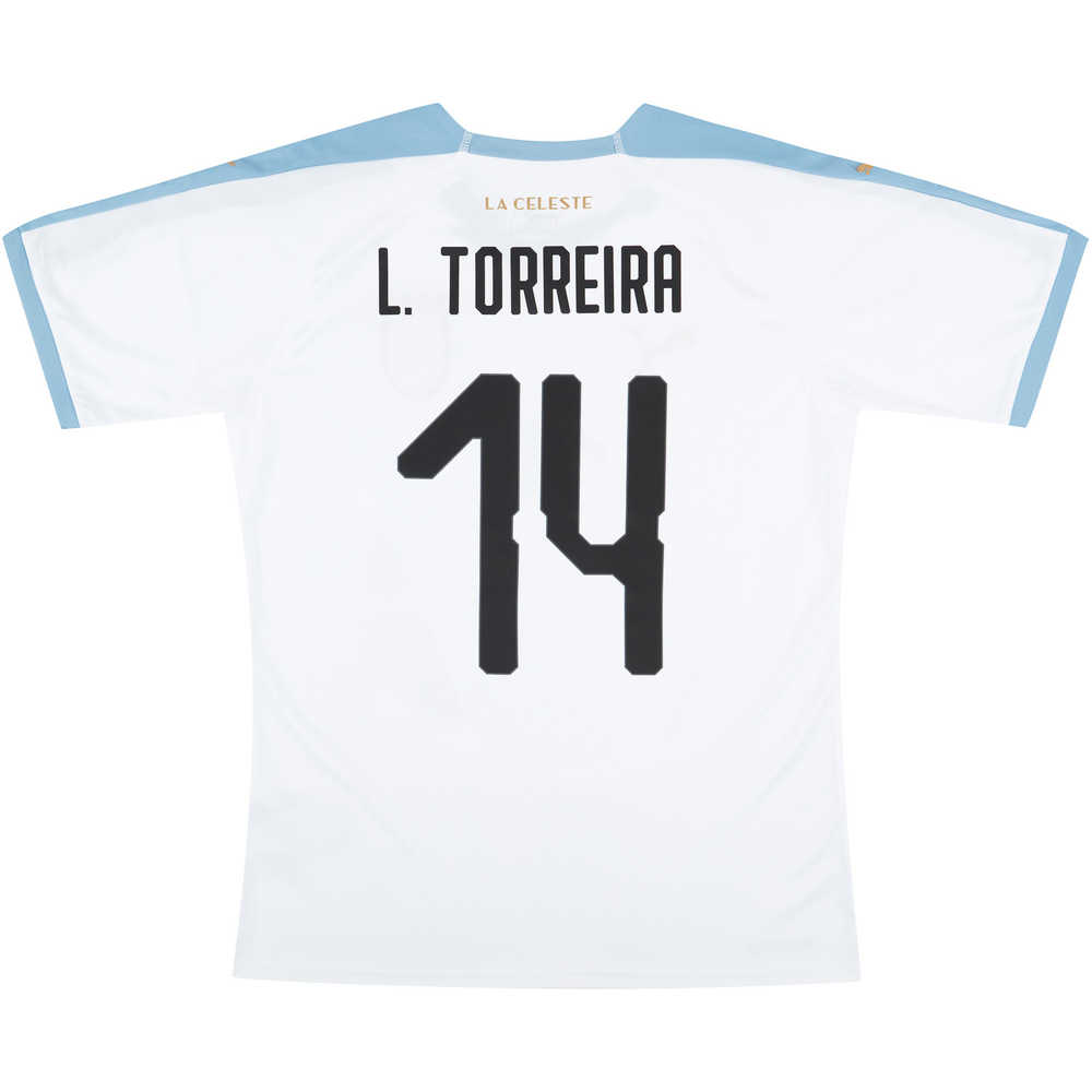 2019-20 Uruguay Away Shirt L.Torreira #14 *w/Tags*