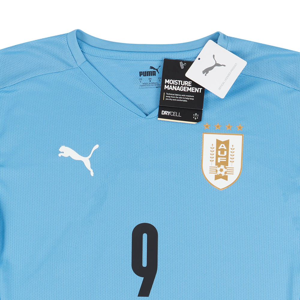 2021-22 Uruguay Home Shirt L.Suárez #9 *w/Tags*-Uruguay New Clearance Current Stars Premium Clearance