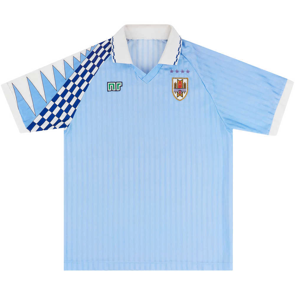 1992-95 Uruguay Home Shirt (Very Good) XL