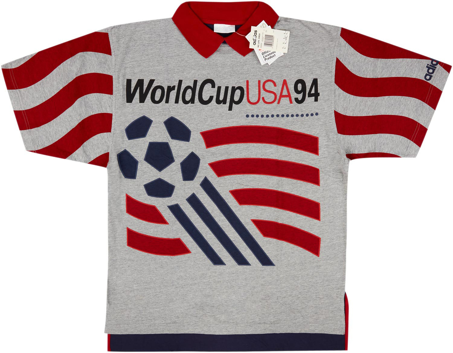 Artes literarias ola electo 1994 adidas FIFA World Cup 'USA 94' Polo Shirt - NEW - (XL)