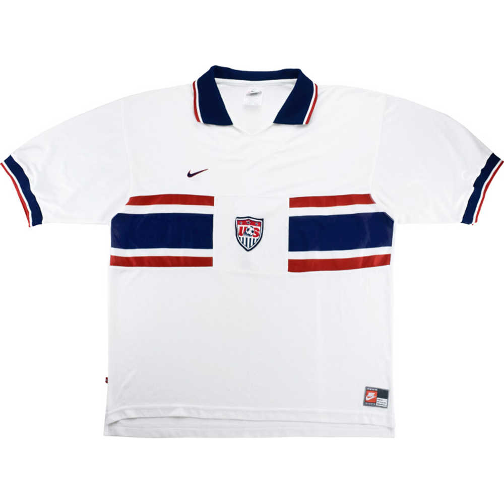 1995-98 USA Home Shirt (Excellent) XL