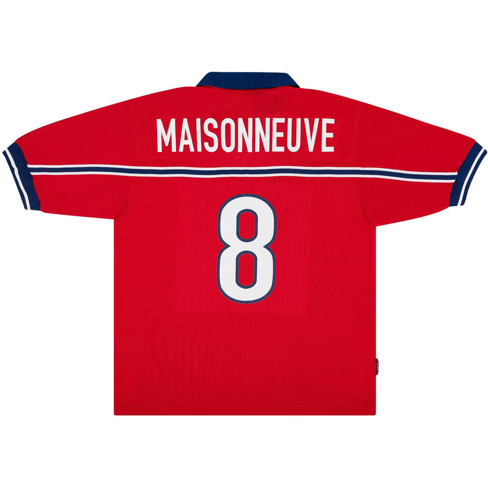 1998-99 USA Match Issue Away Shirt Maisonneuve #8