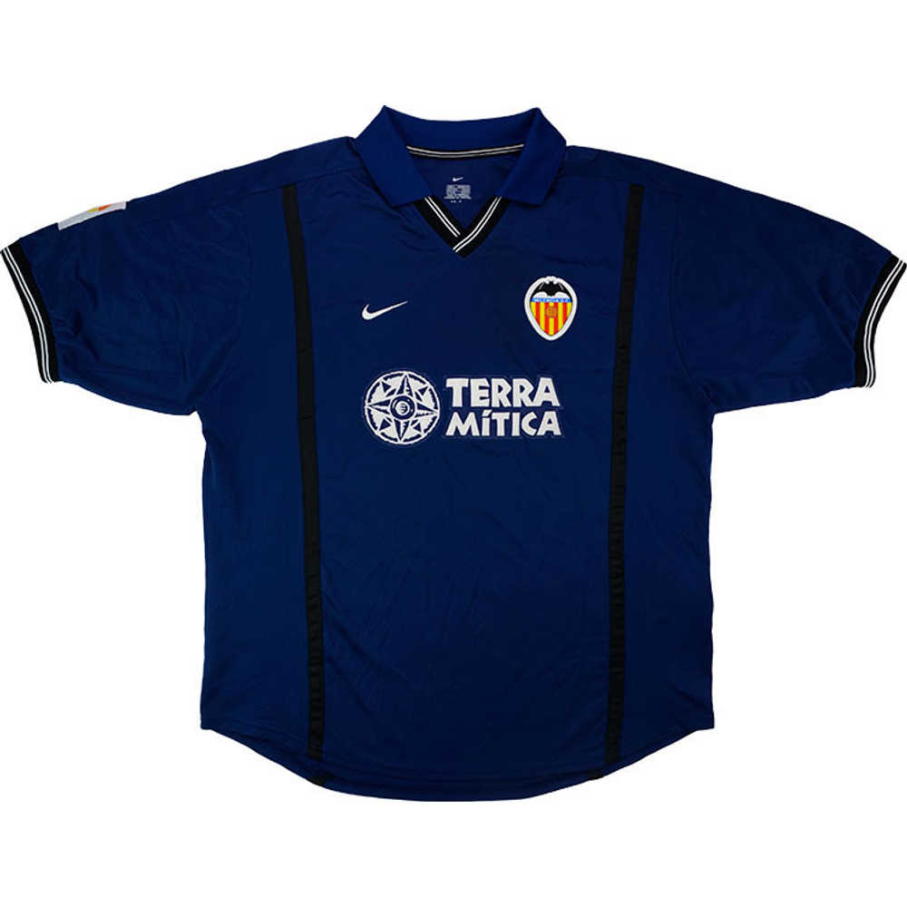 2000-01 Valencia Away Shirt (Very Good) L