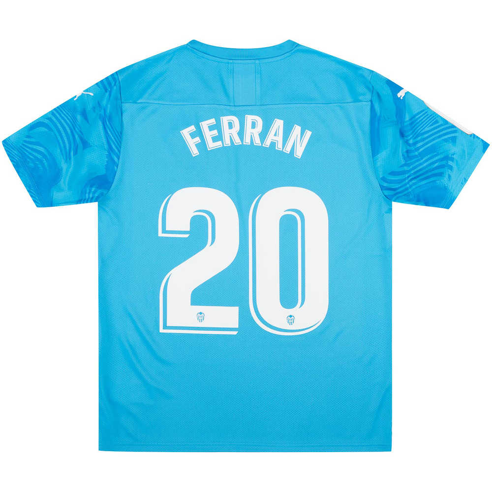 2019-20 Valencia Third Shirt Ferran #20 *w/Tags*