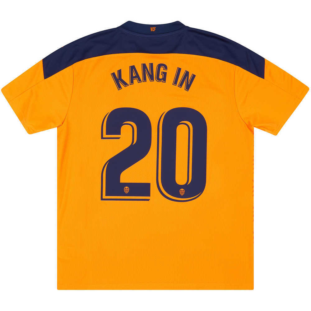 2020-21 Valencia Away Shirt Kang In #20 *w/Tags*