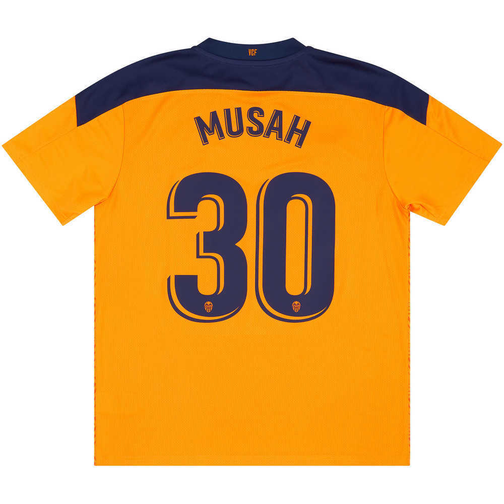 2020-21 Valencia Away Shirt Musah #30 *w/Tags*
