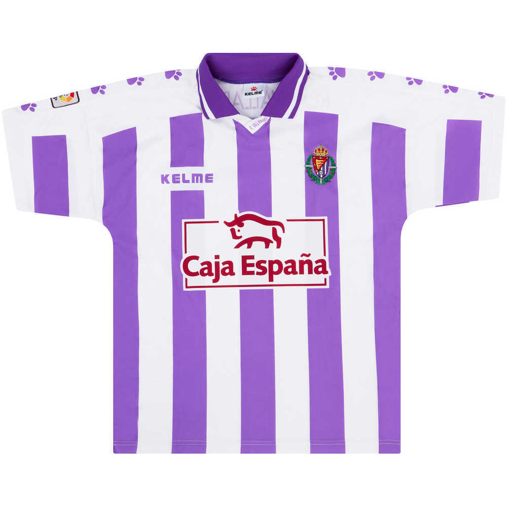 1996-97 Real Valladolid Home Shirt (Very Good) XL