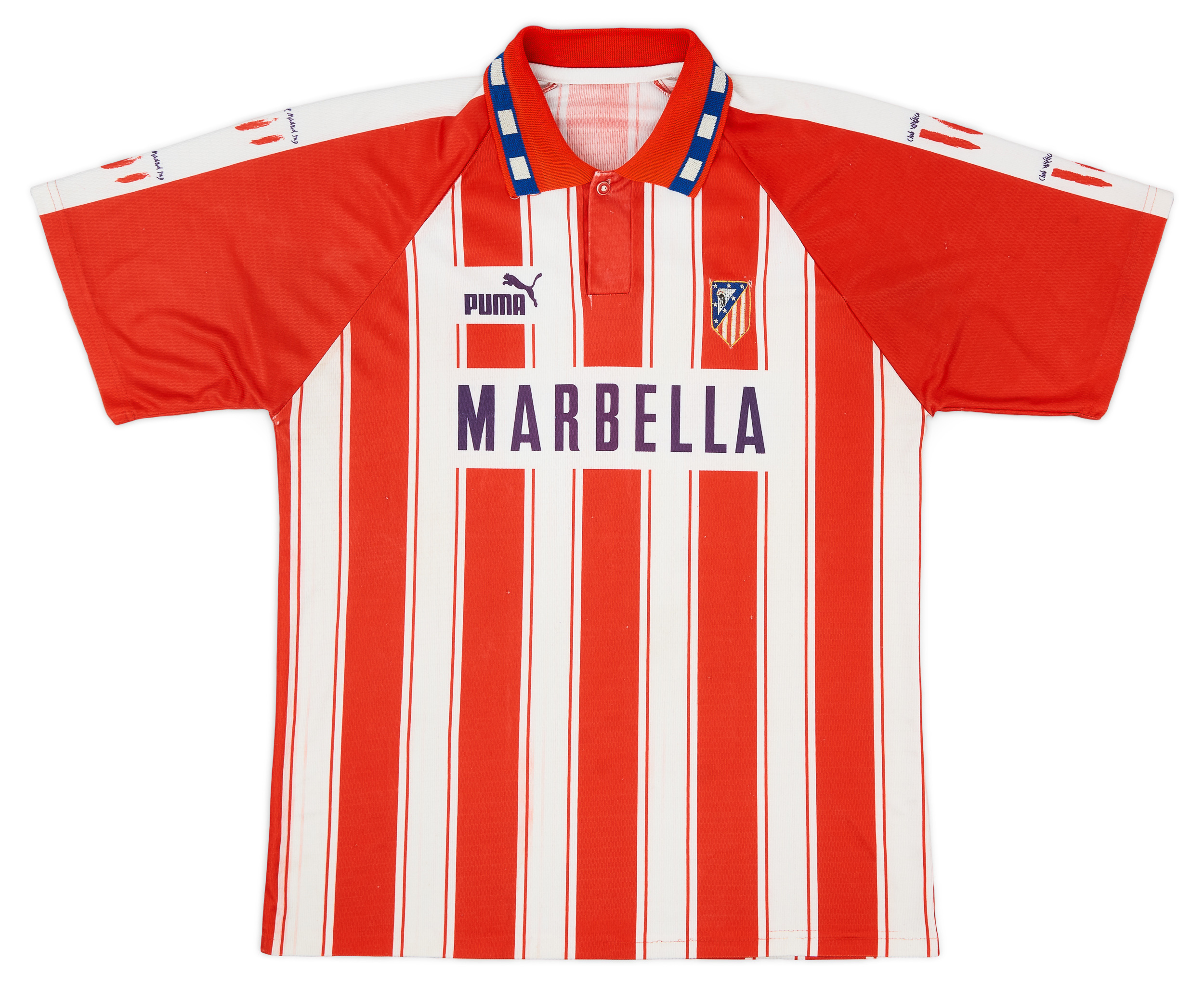 1994-95 Atletico Madrid Home Shirt - 5/10 - ()