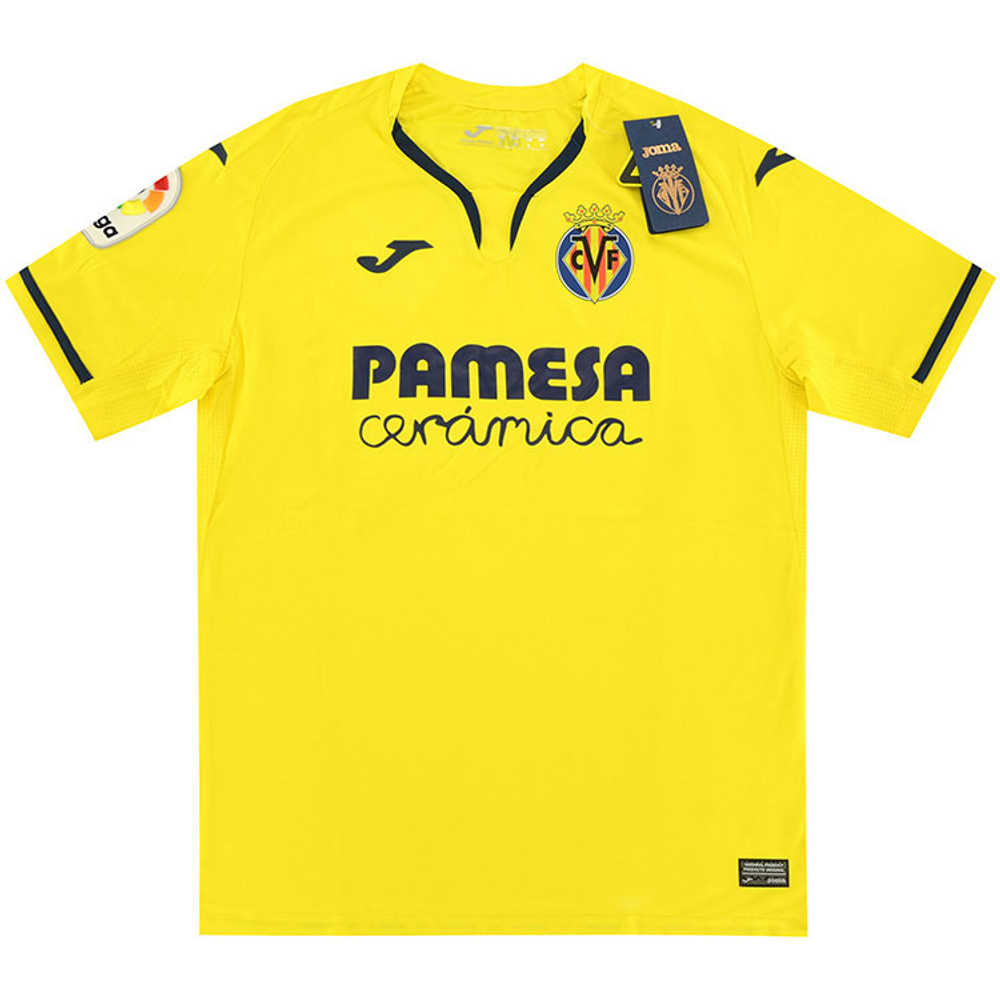 2019-20 Villarreal Home Shirt *w/Tags* L