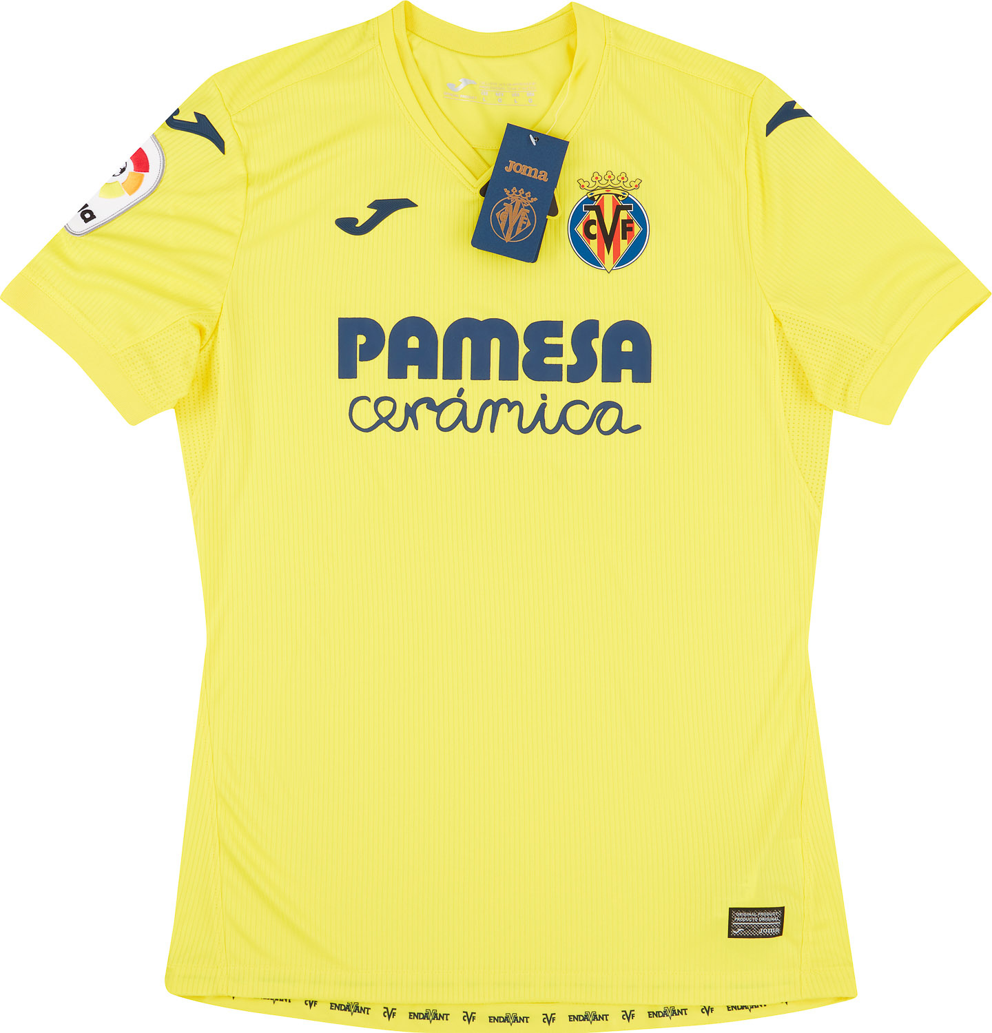 Lelie Lui eer 2020-21 Villarreal Home Shirt - NEW