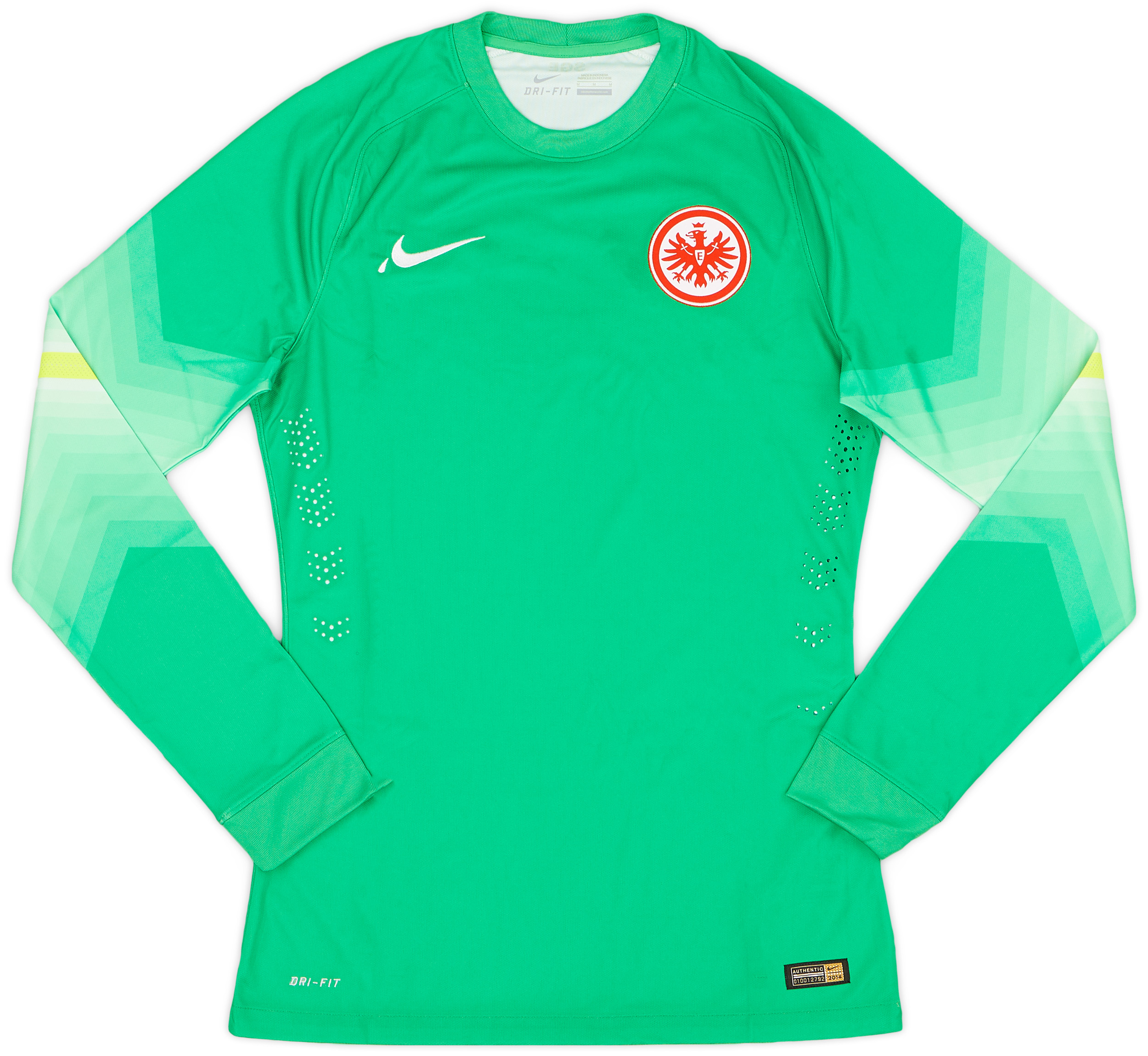 2014-15 Eintracht Frankfurt Authentic GK Shirt - 9/10 - ()