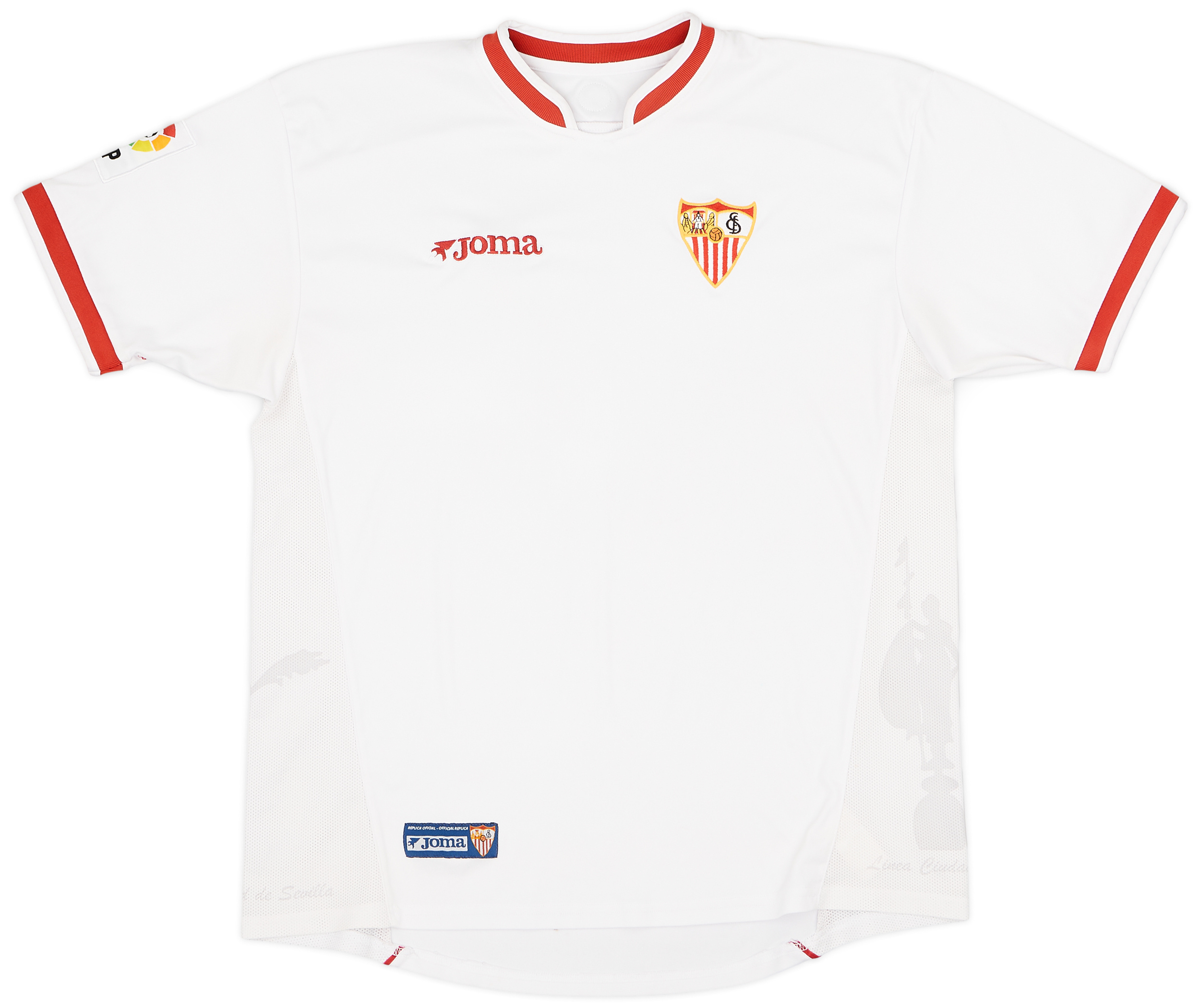 2003-04 Sevilla Home Shirt - 9/10 - ()
