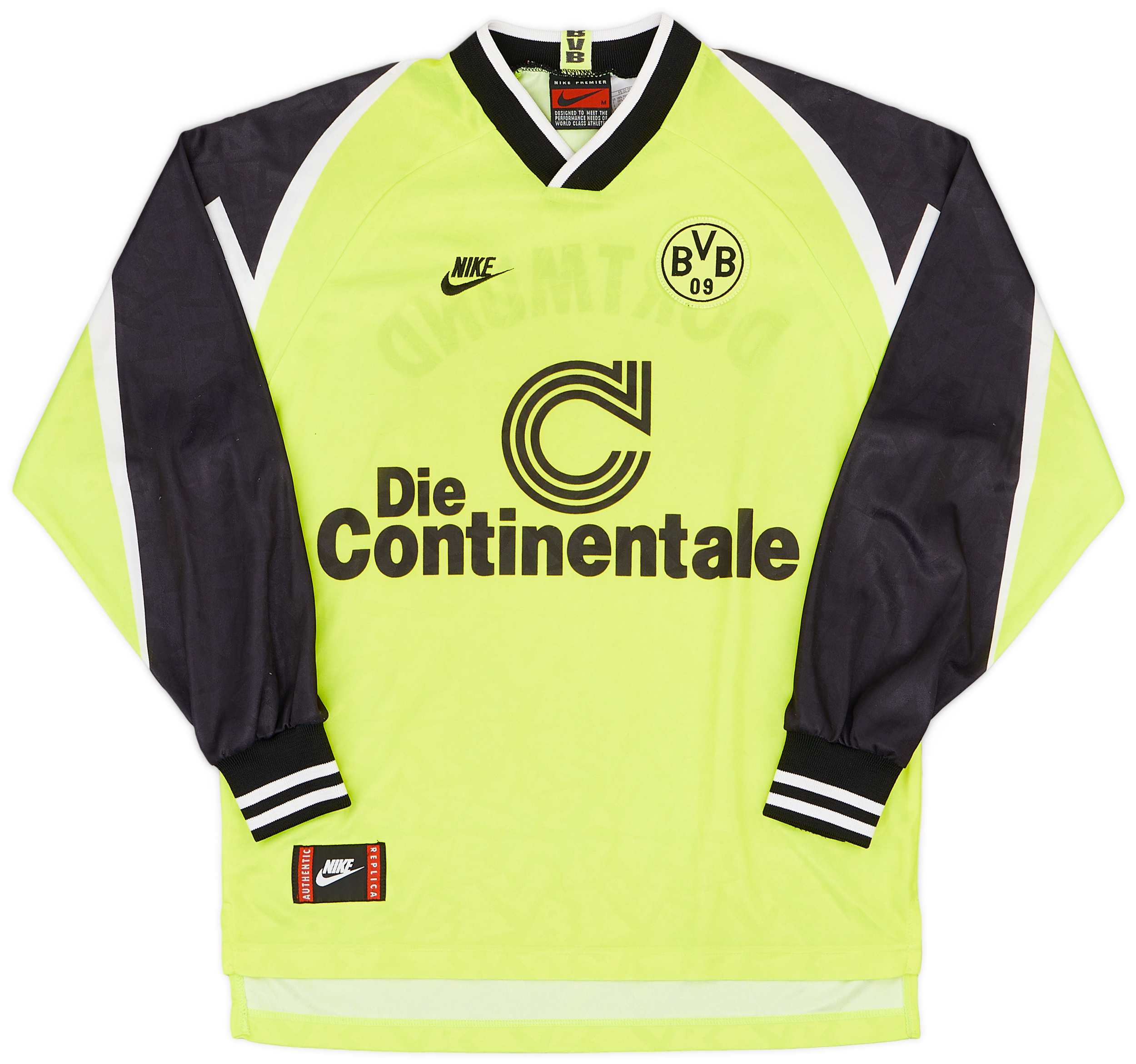 1995-96 Borussia Dortmund Home Shirt - 9/10 - ()