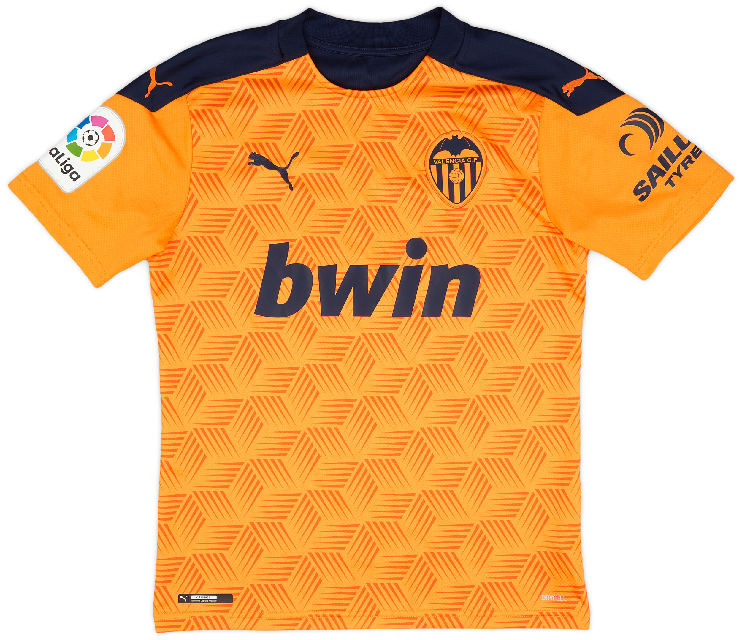2020-21 Valencia Away Shirt - 9/10 - ()