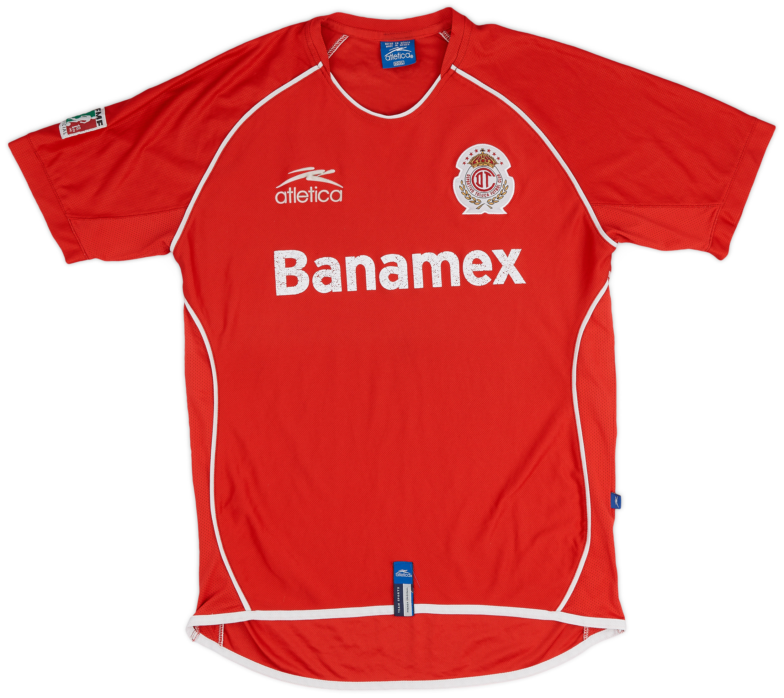 2006-07 Deportivo Toluca Home Shirt - 6/10 - ()