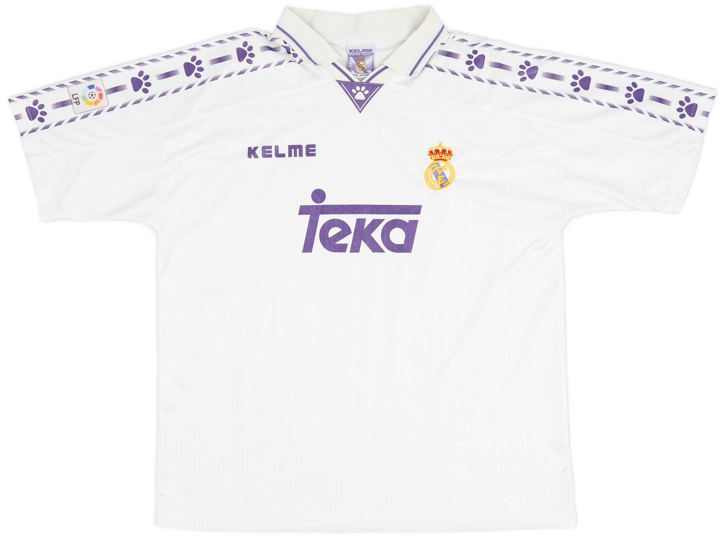 1996-98 Real Madrid Home Shirt - 9/10 - ()