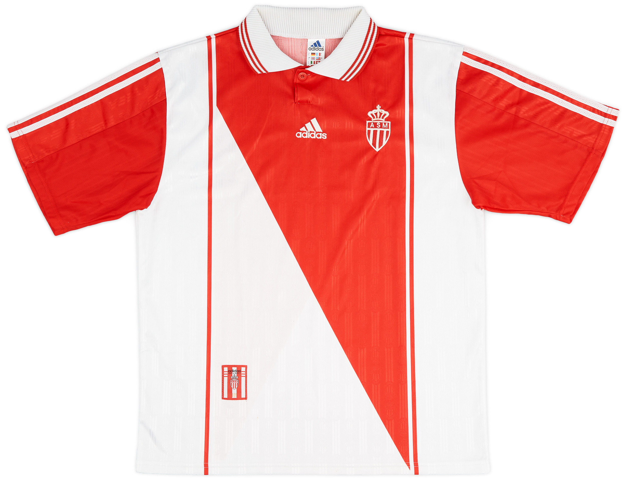 1996-98 Monaco Home Shirt - 9/10 - ()