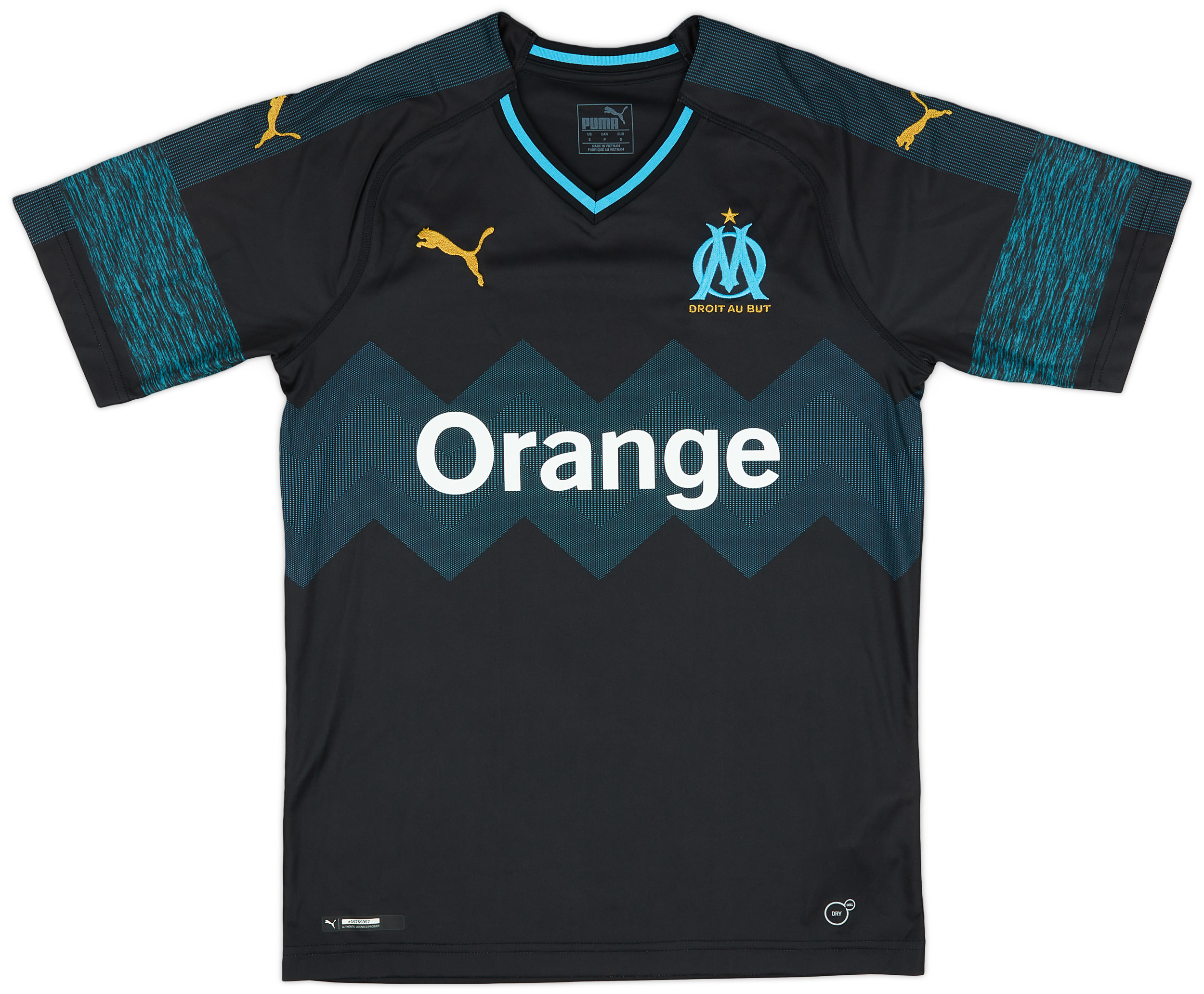 2018-19 Olympique Marseille Away Shirt - 9/10 - ()