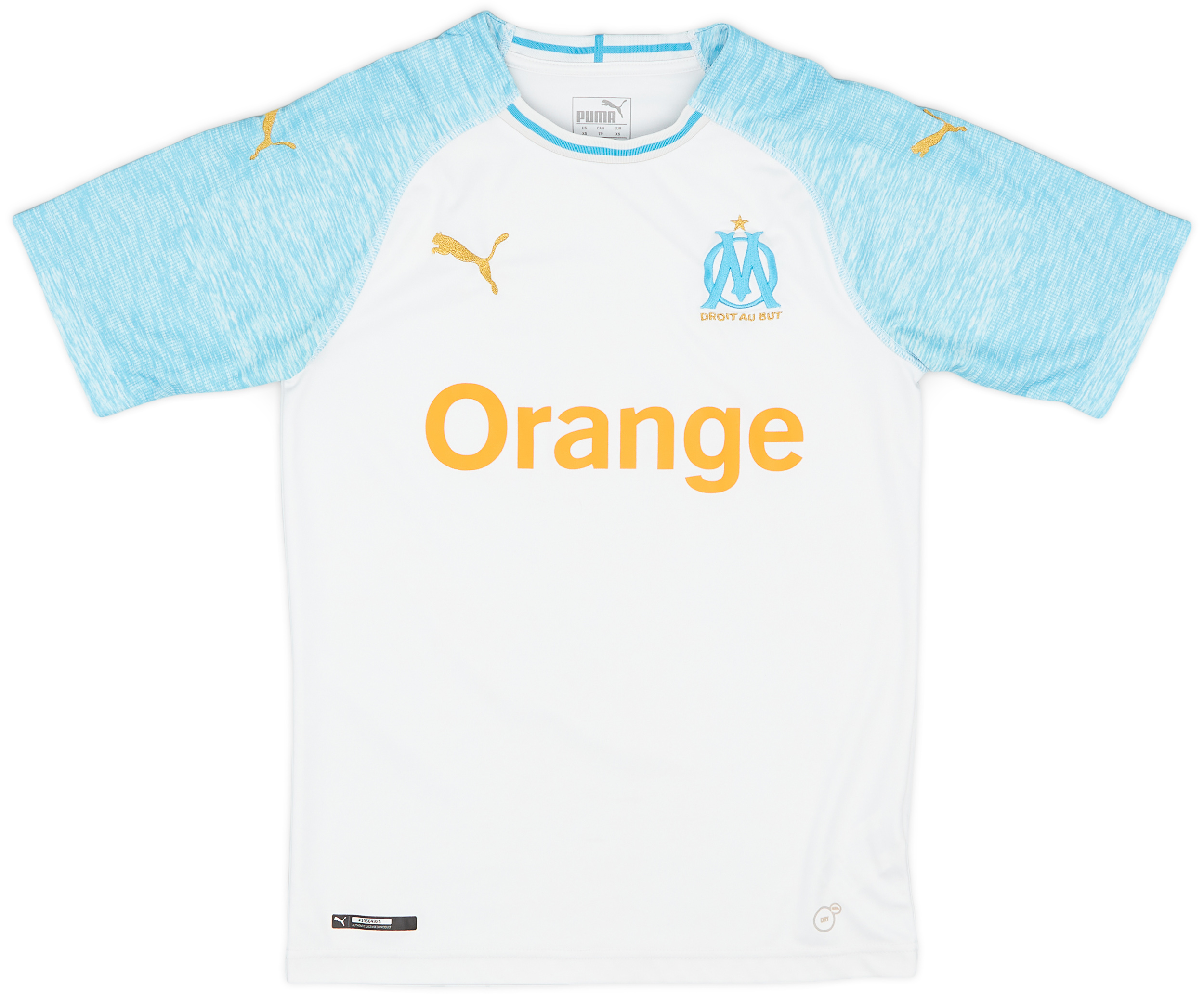 2018-19 Olympique Marseille Home Shirt - 8/10 - ()