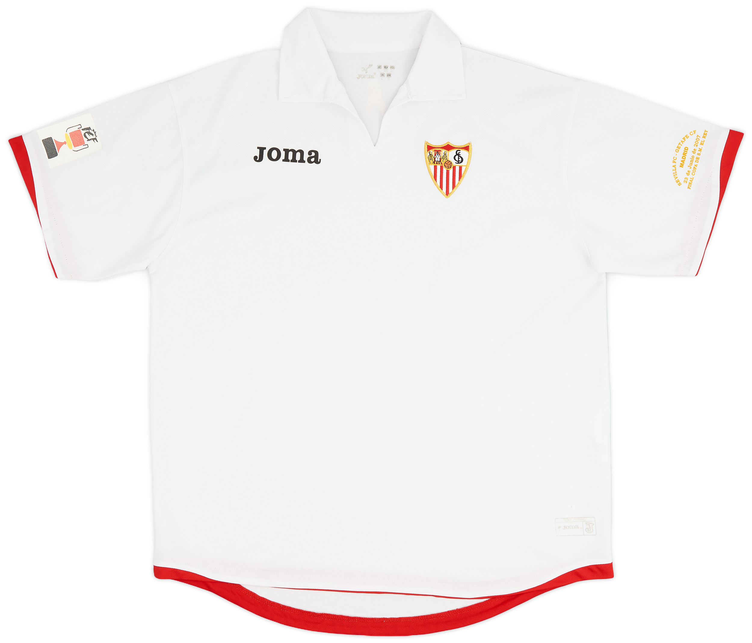 2007-08 Sevilla Cup Final Shirt - 9/10 - ()