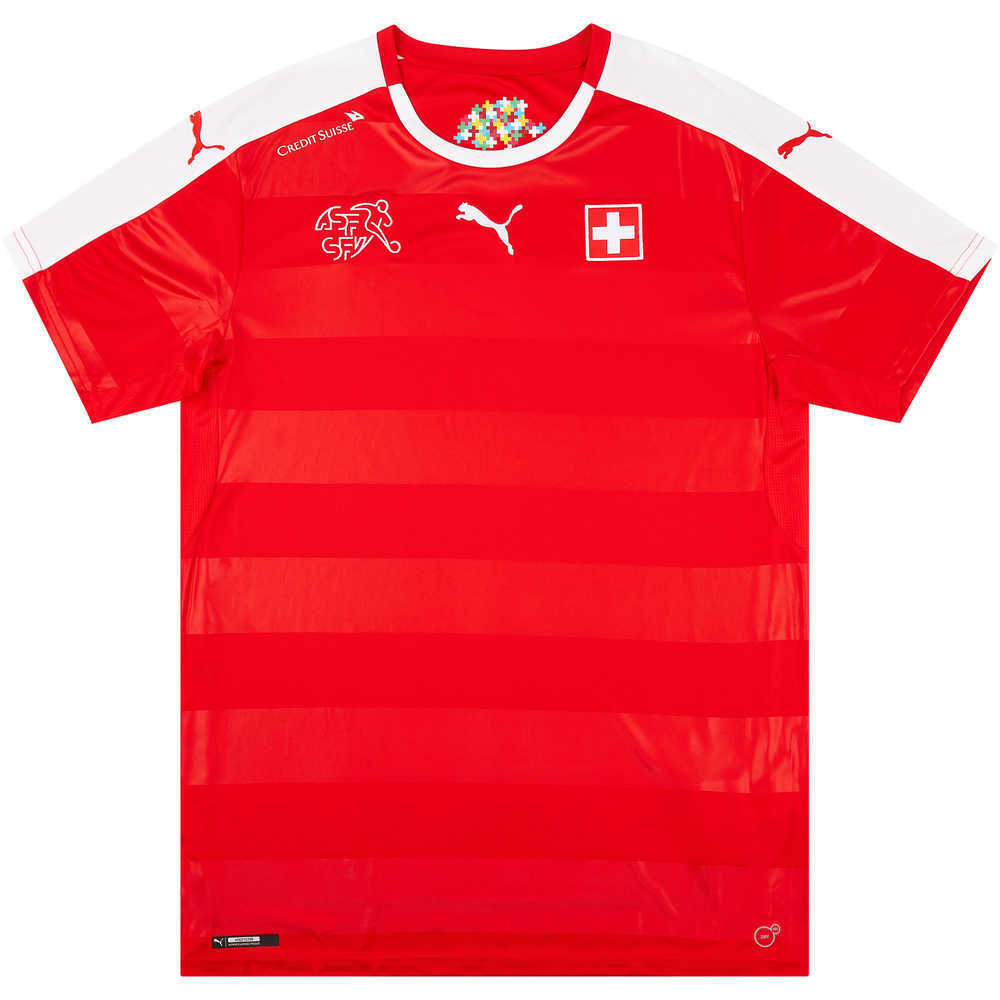 2016-17 Switzerland Home Shirt *As New*