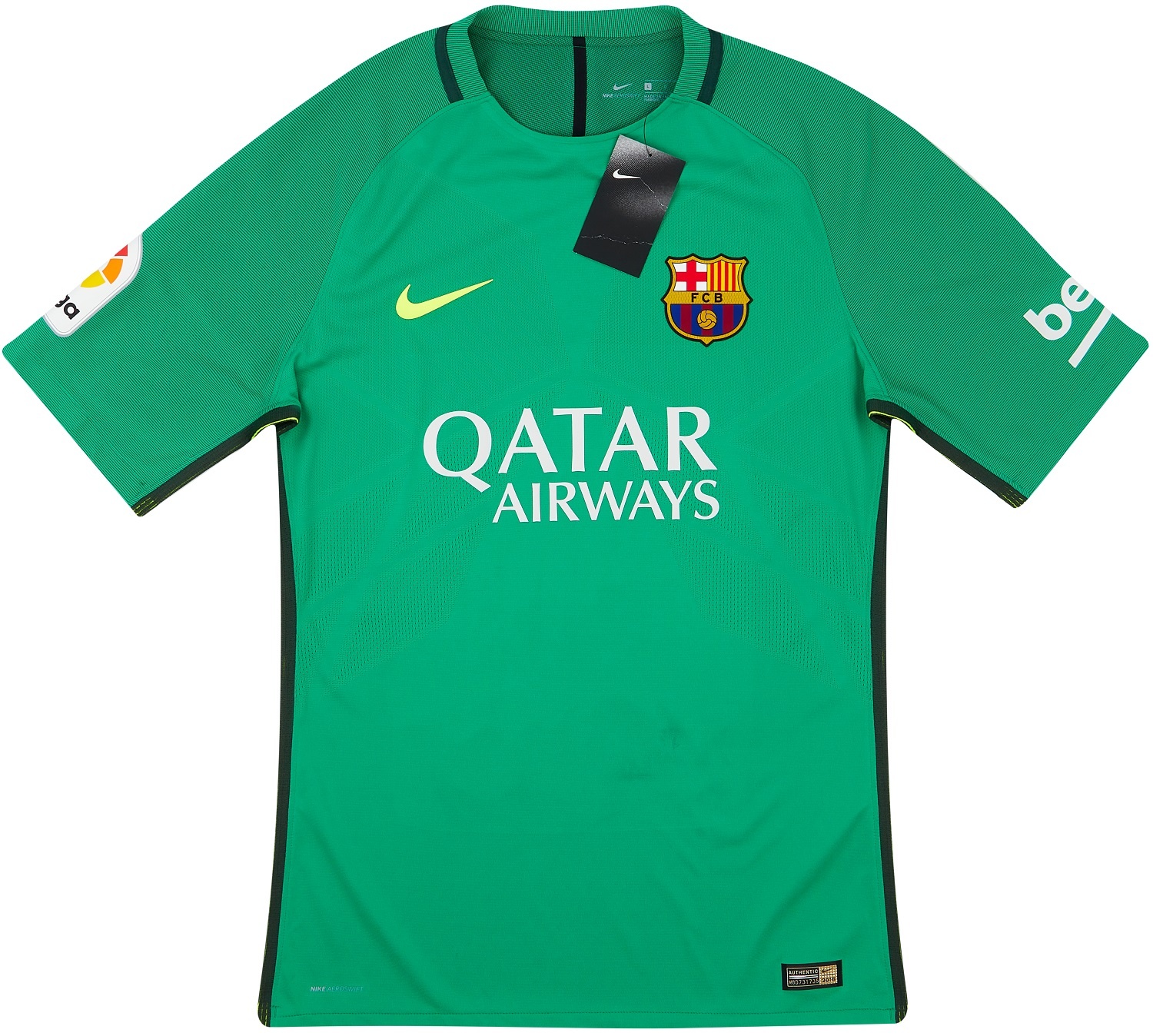 2016-17 Barcelona Player Issue GK Away Shirt