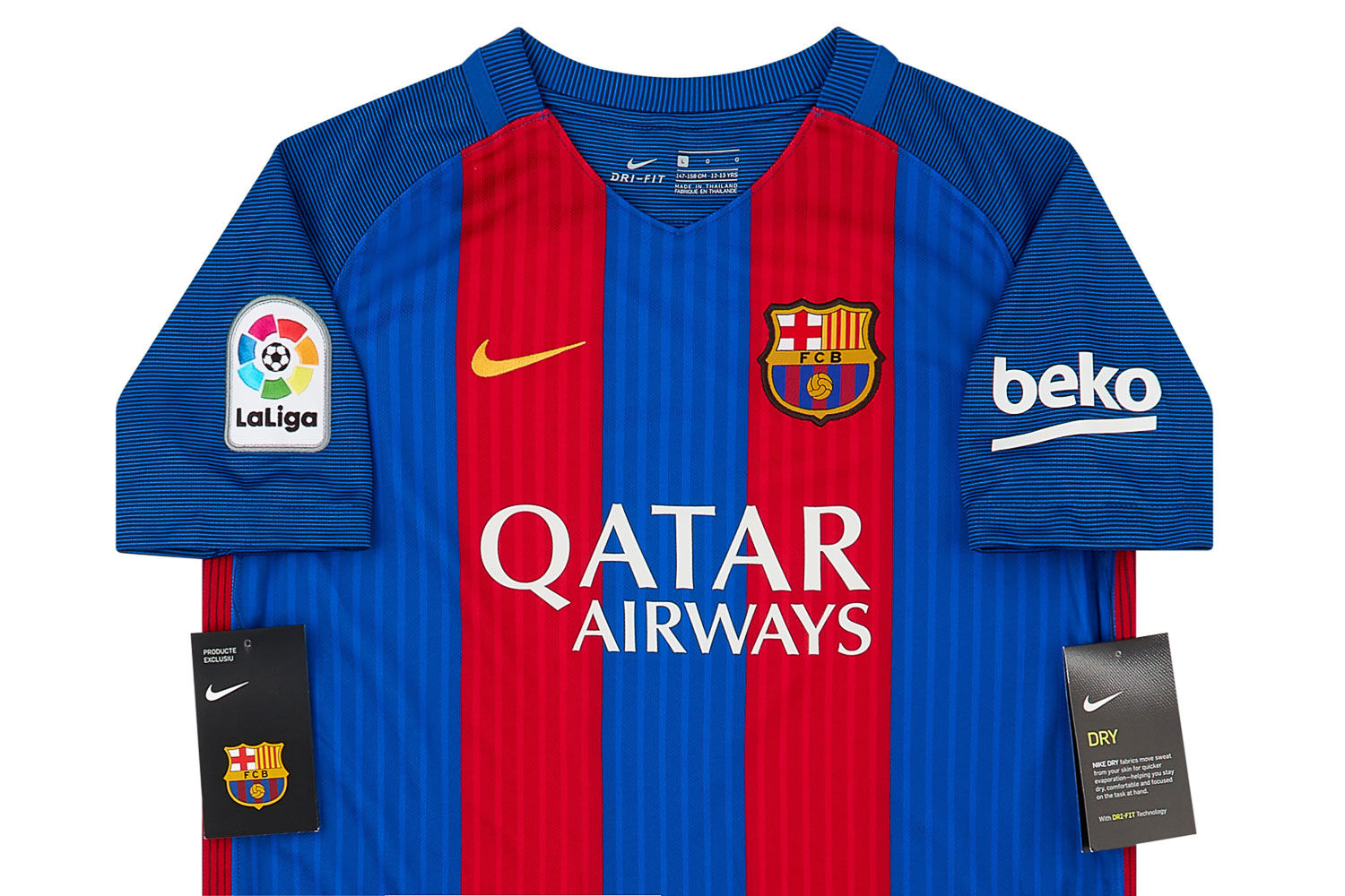 Meer dan wat dan ook hoofdzakelijk Ik wil niet 2016-17 Barcelona Home Shirt - NEW - KIDS