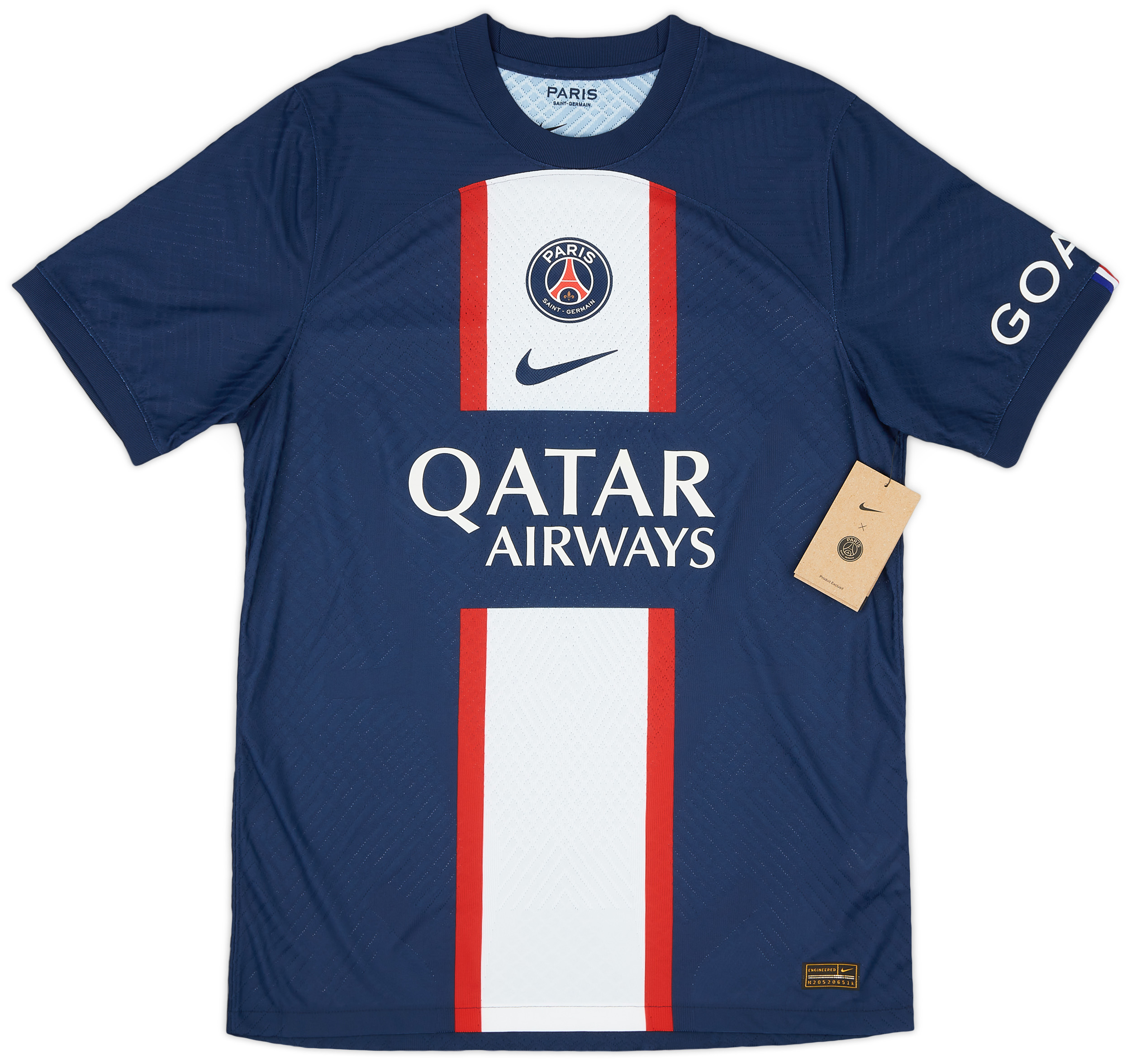 Paris Saint-Germain Nike Home Dri Fit Adv Match Shirt 2023-24 with Lee Kang  In 19 printing