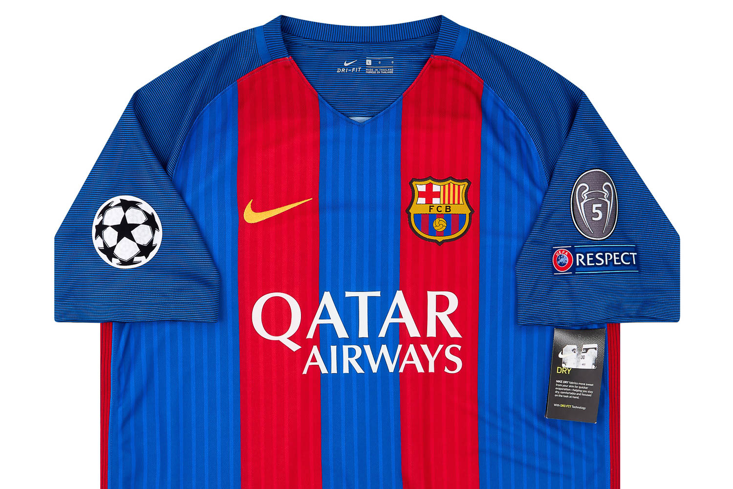 2016-17 Barcelona Shirt Messi #10 - NEW - (L)