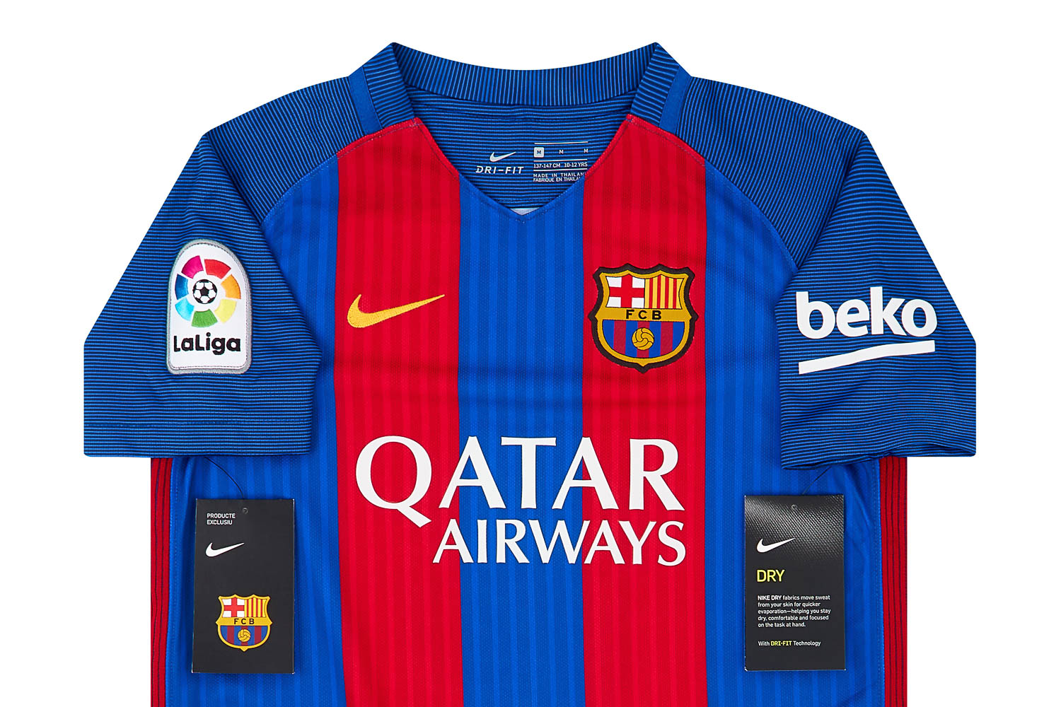 Natte sneeuw mist Boomgaard 2016-17 Barcelona Home Shirt Messi #10 - NEW - (KIDS)