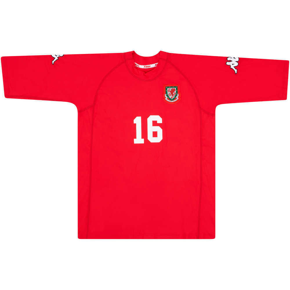 2000 Wales Match Issue Home Shirt #16 (Symons)
