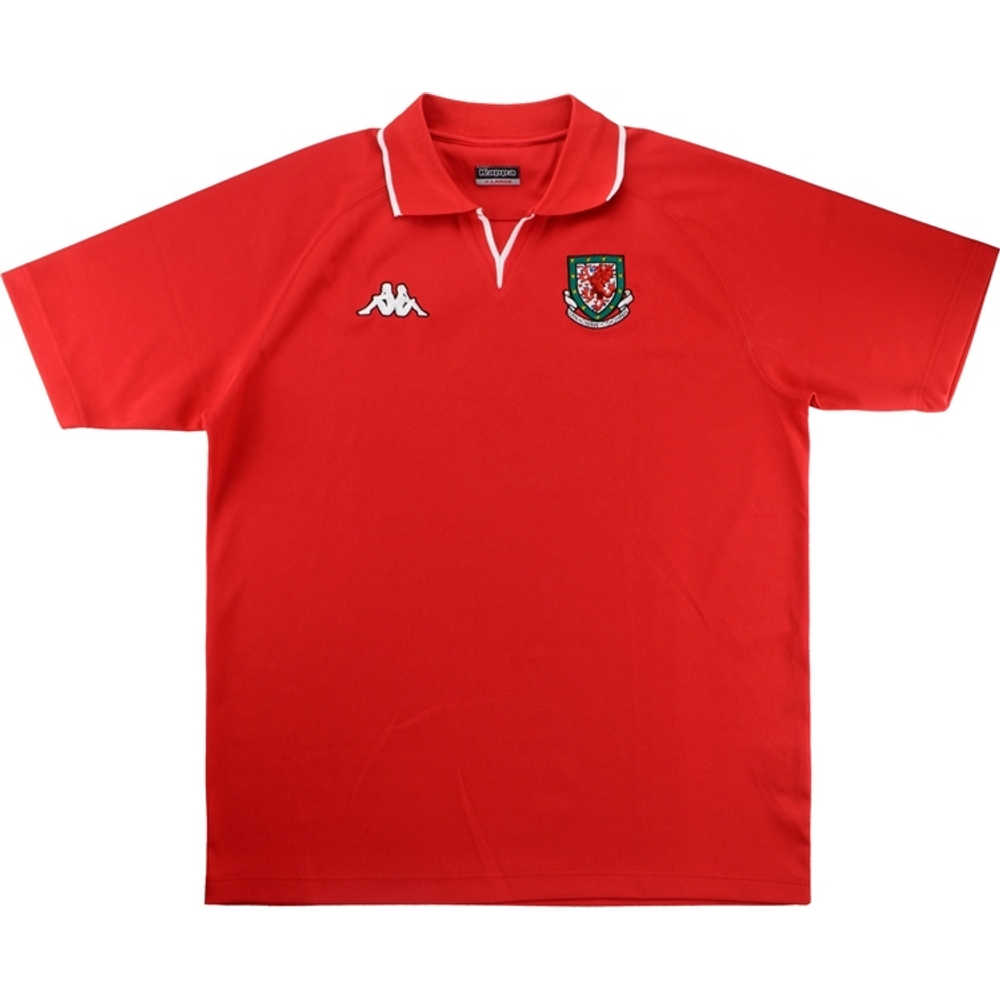 2002-04 Wales Kappa Training Shirt (Very Good) XL