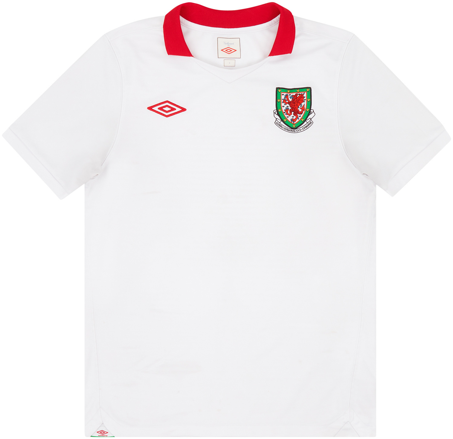 2010-11 Wales Away Shirt
