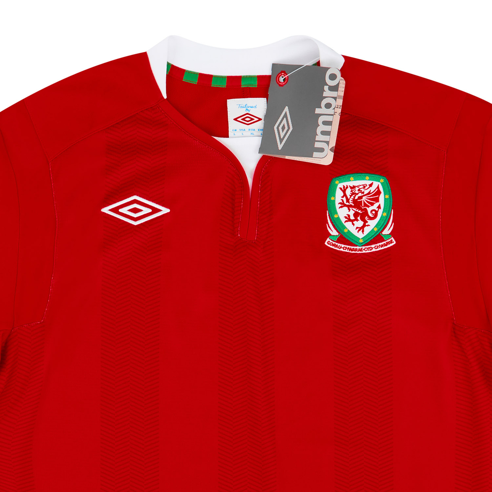 2011-12 Wales Home Shirt *BNIB*-Wales Featured Products Euro 2020