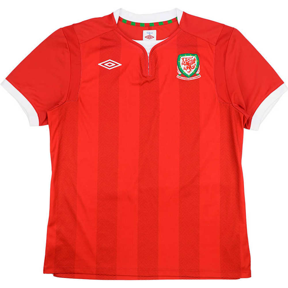 2011-12 Wales Home Shirt (Very Good) L