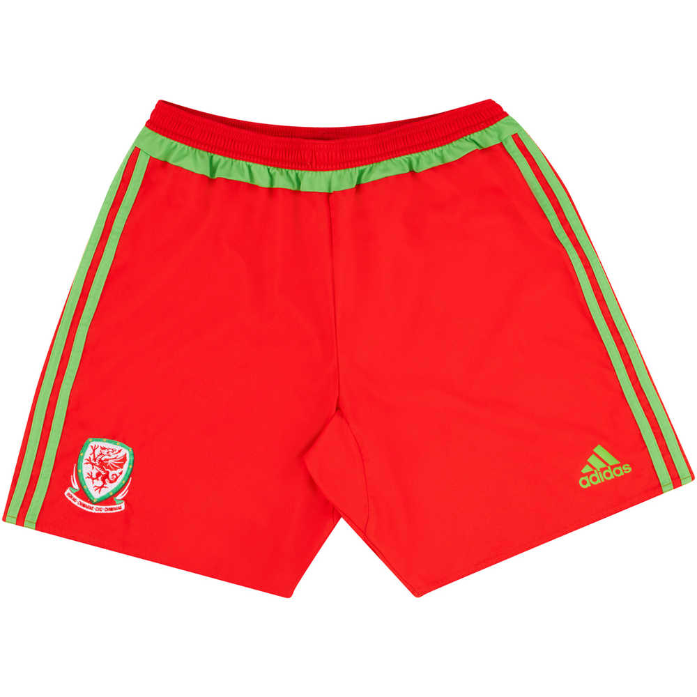 2015-16 Wales Home Shorts (Excellent)